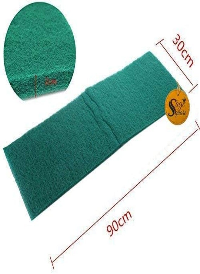 Sage Square Aquarium Biochemical Sponge Filter Bio Cotton Foam Material, Aquarium Filter Durable Filtration for Fish Tank BIO Cotton Sponge, Non-Toxic for Fresh & Saltwater Aquarium (Pack of 3) - Image 3